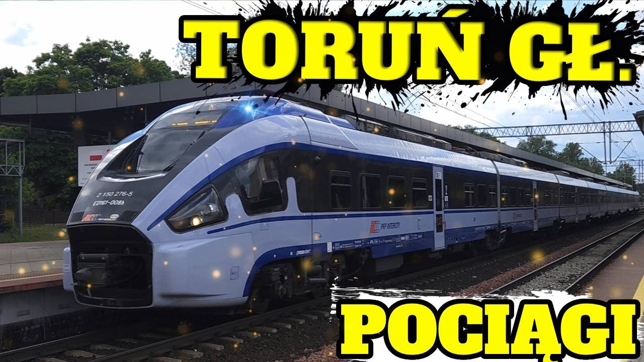 Składanka pociągów - Toruń Główny - Maj 2025 | 4k60