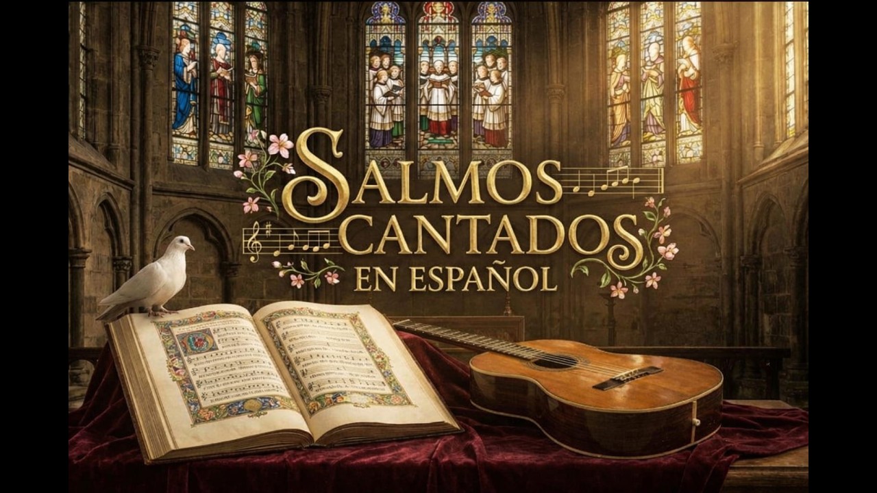 Salmos Cantados en Español | Paz y Sanacion para Ti | Salmos 8, 19, 24, 51, 62, 92, 96, 99, 100, 121