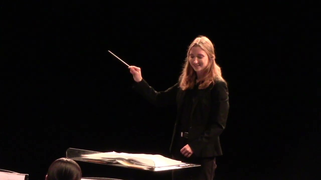 RHHS Winter Band Concert conductor view