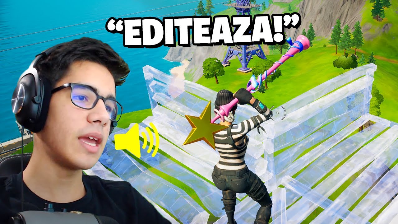 AM JUCAT FORTNITE cu *VOCEA* - !