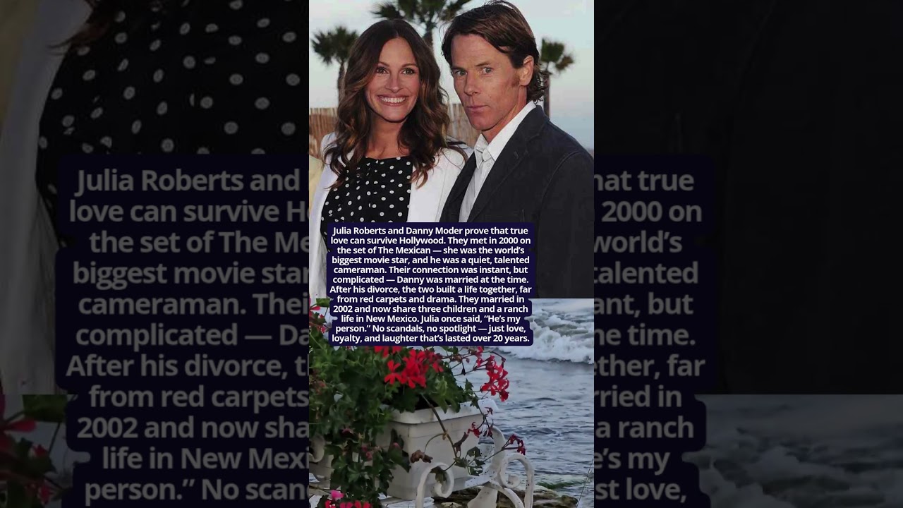 Julia Roberts and Danny Moder &mdash; Love Beyond the Spotlight #hollywoodbuzz #facts #movie