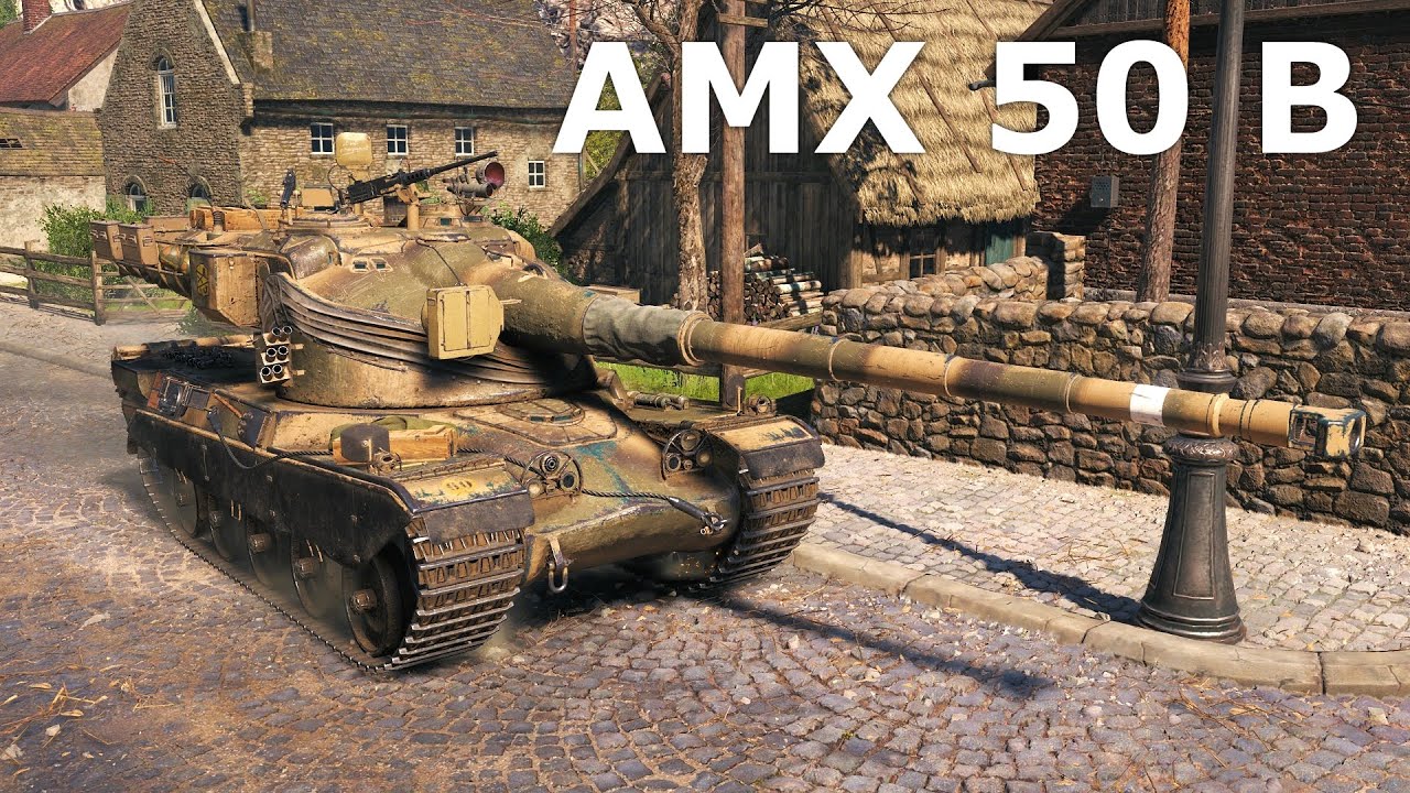 World of Tanks AMX 50 B - 4 Kills 11,2K Damage