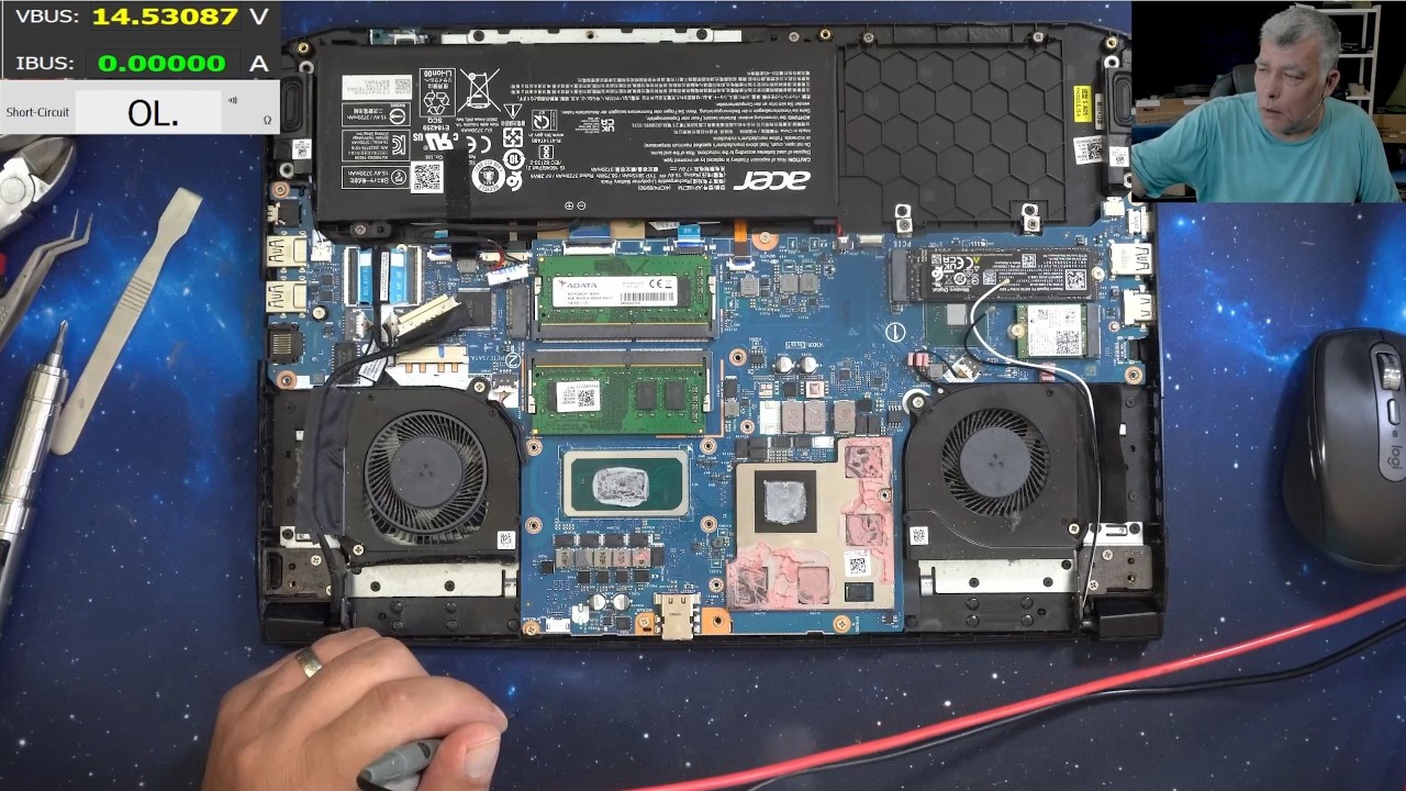 2 Acer Nitro 5 не заряжаются, держите свой игровой ноутбук в чистоте, если хотите, чтобы он жил
