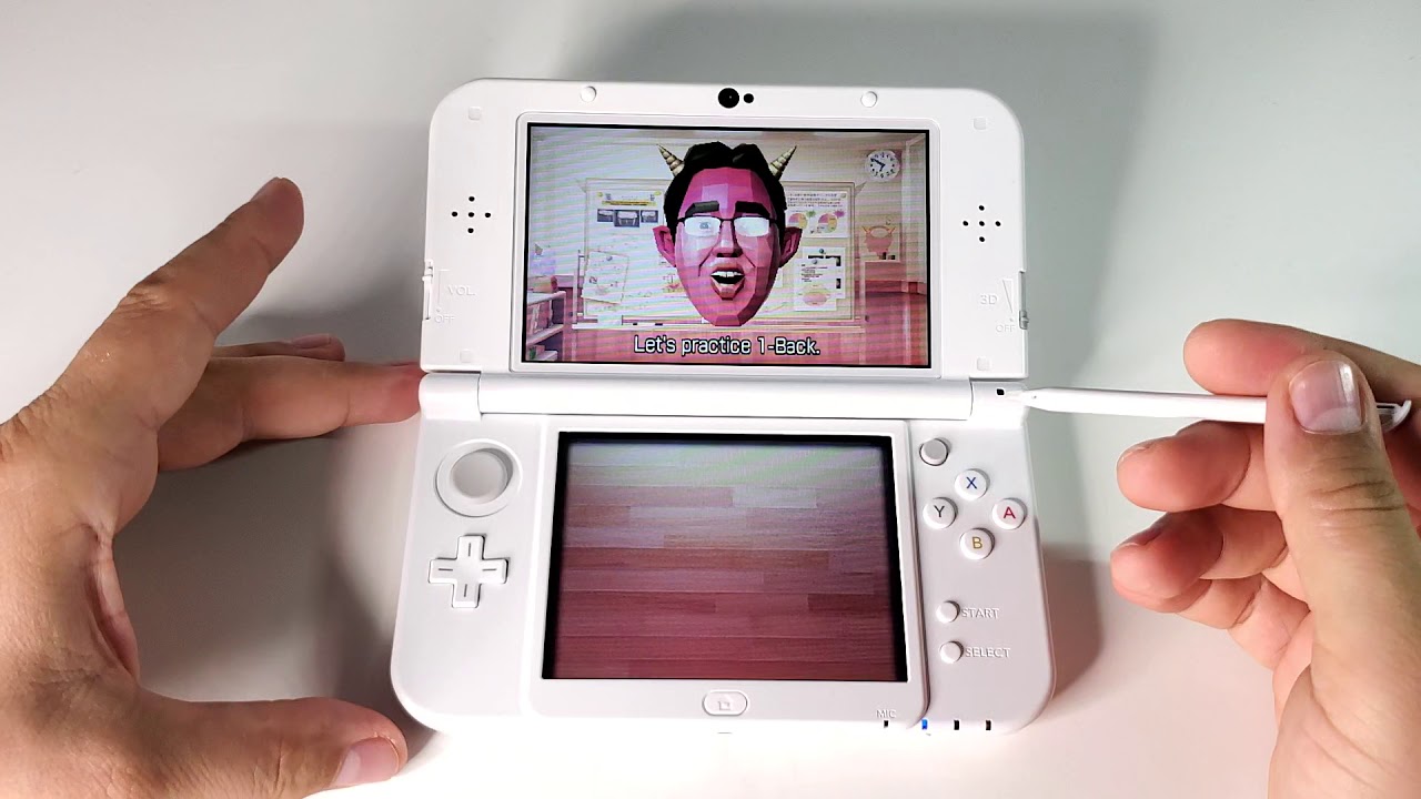 Brain Age: Concentration Training | The New Nintendo 3DSXL handheld gameplay