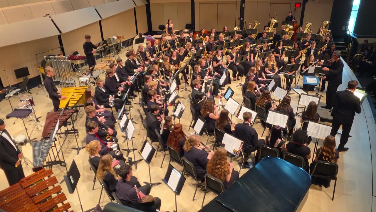 U of Iowa Honor Band with Olivia playing