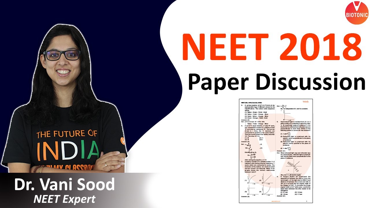 NEET 2018 SAMPLE PAPER Solving | New SAMPLE Paper Pattern ANALYSIS | NEET 2020 | Vedantu VBiotonic