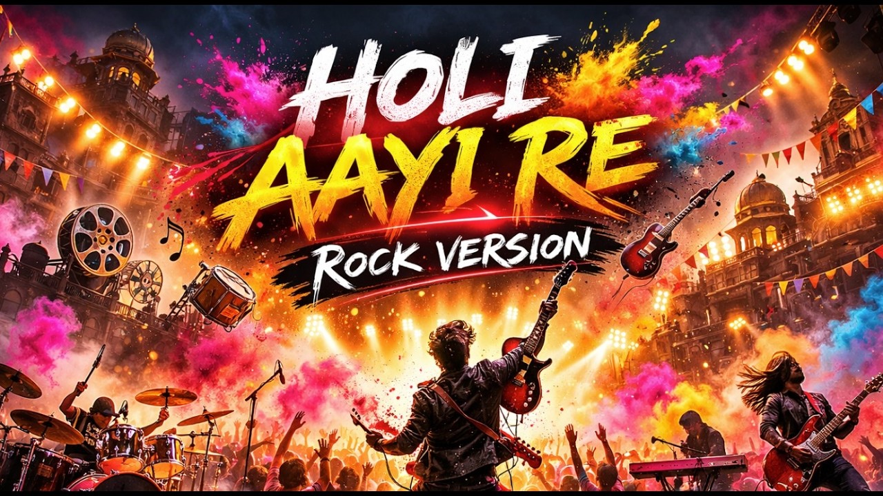 Holi Aayi Re | Rock | Reimagined | Mashaal Holi Song | BhaktiRaas