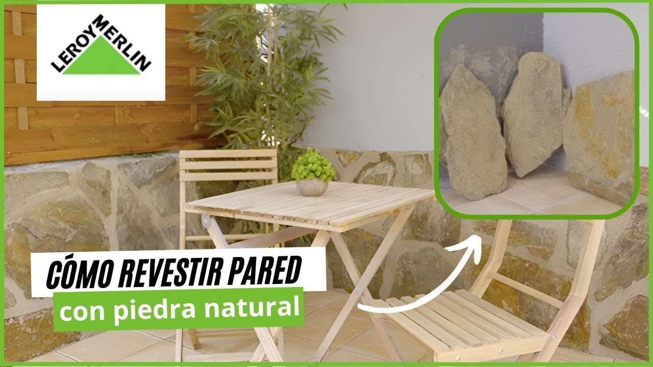 Cómo revestir una pared con piedra natural | LEROY MERLIN