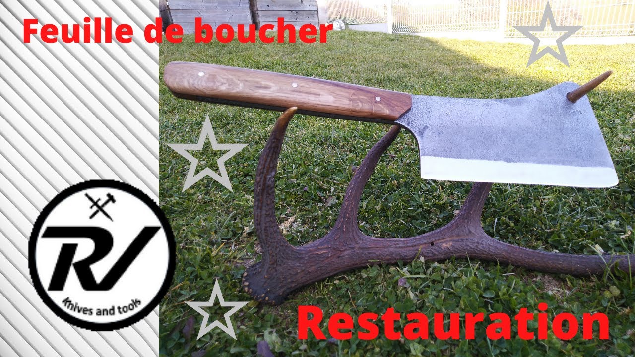 Restauration outil rouillé