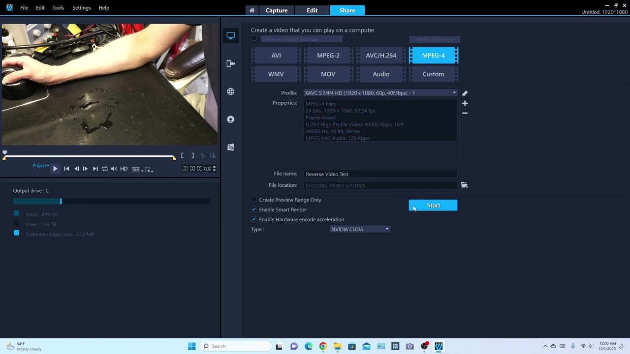 Tutorial: How to Reverse Play a Motion Video Using Corel Video Studio Editing Software