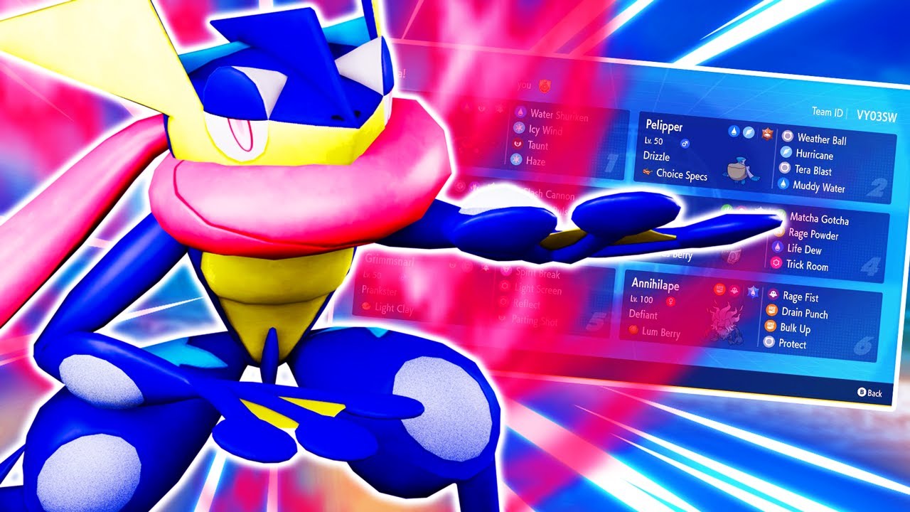 LOADED DICE GRENINJA МОЖЕТ БЫТЬ ТАКИМ ВОДНЫМ СТАРТЕРОМ, КОТОРЫЙ ВАМ НУЖЕН в VGC 2025, Правило H