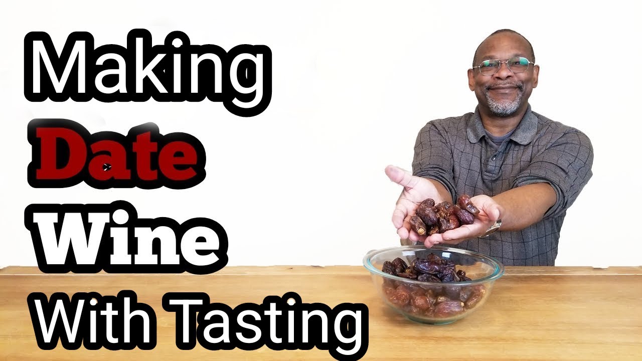 Makiing Date Wine with tasting