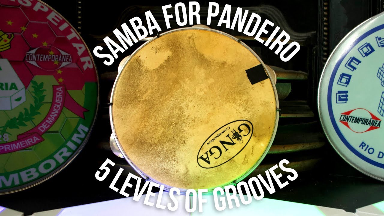 5 Ways to play Samba on Pandeiro - basic to pro