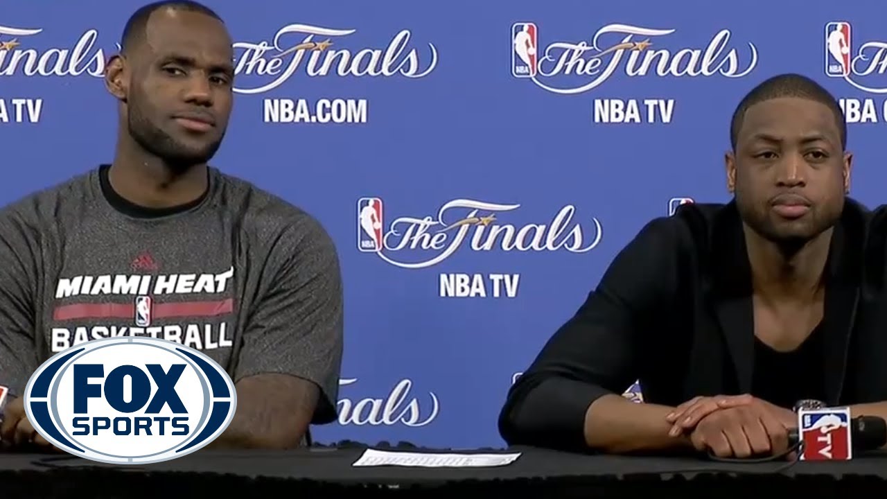 LeBron laughs at reporter's awkward question