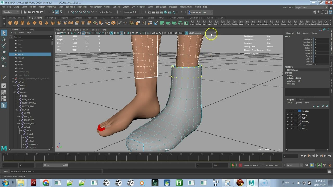 How To Copy Skin Weights From Multiple Meshes