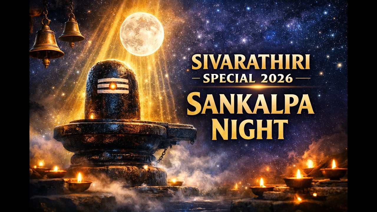 Maha Sivarathiri 2026 Opening Song | மாசிச் சதுர்த்தசி சங்கல்ப இரவு | Tamil Shiva Devotional