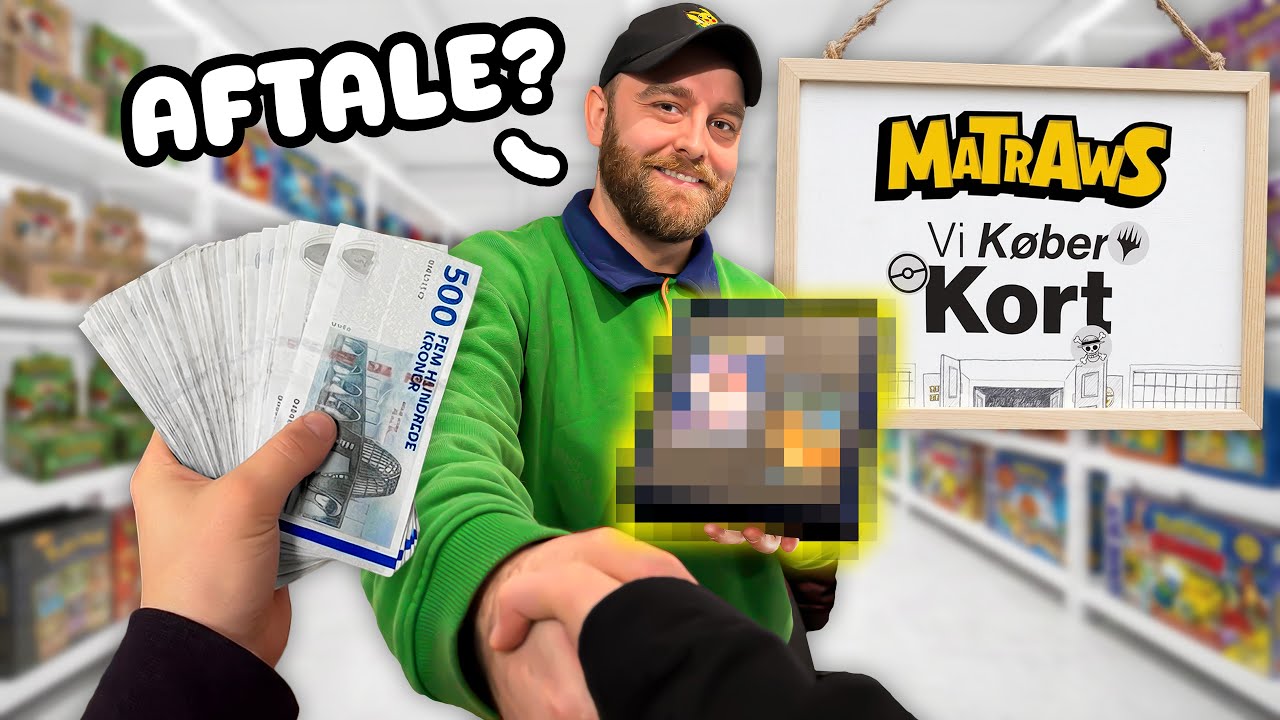 Det mest SJÆLDNE jeg har købt til min Pokémon-butik!