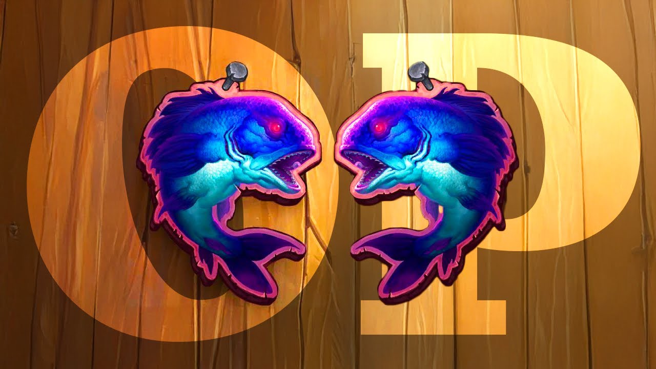 Double Fishy Sticker is INSANE | Hearthstone Battlegrounds