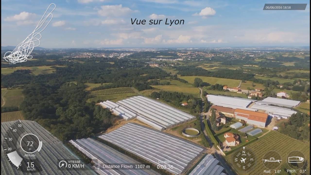 Video Vol Bebop 2 + Skycontroller black + iphone6