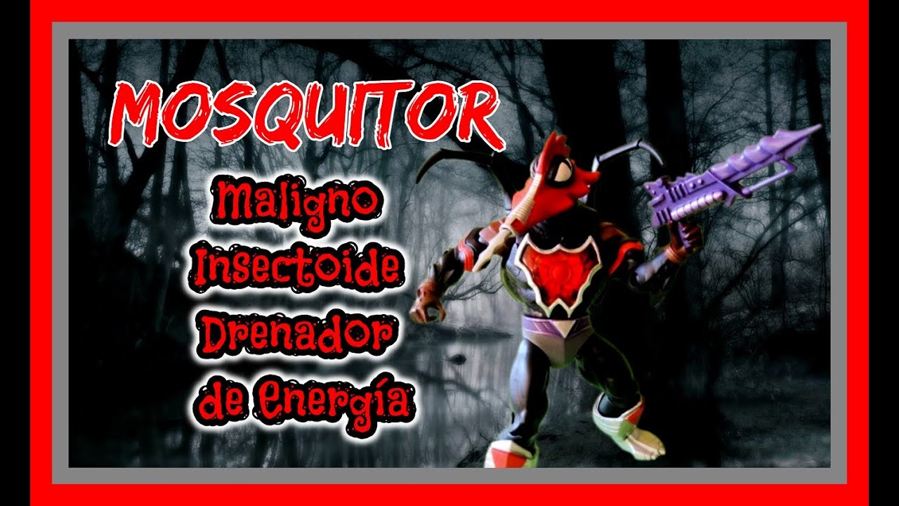 MOSQUITOR, maligno insectoide drenador de energía