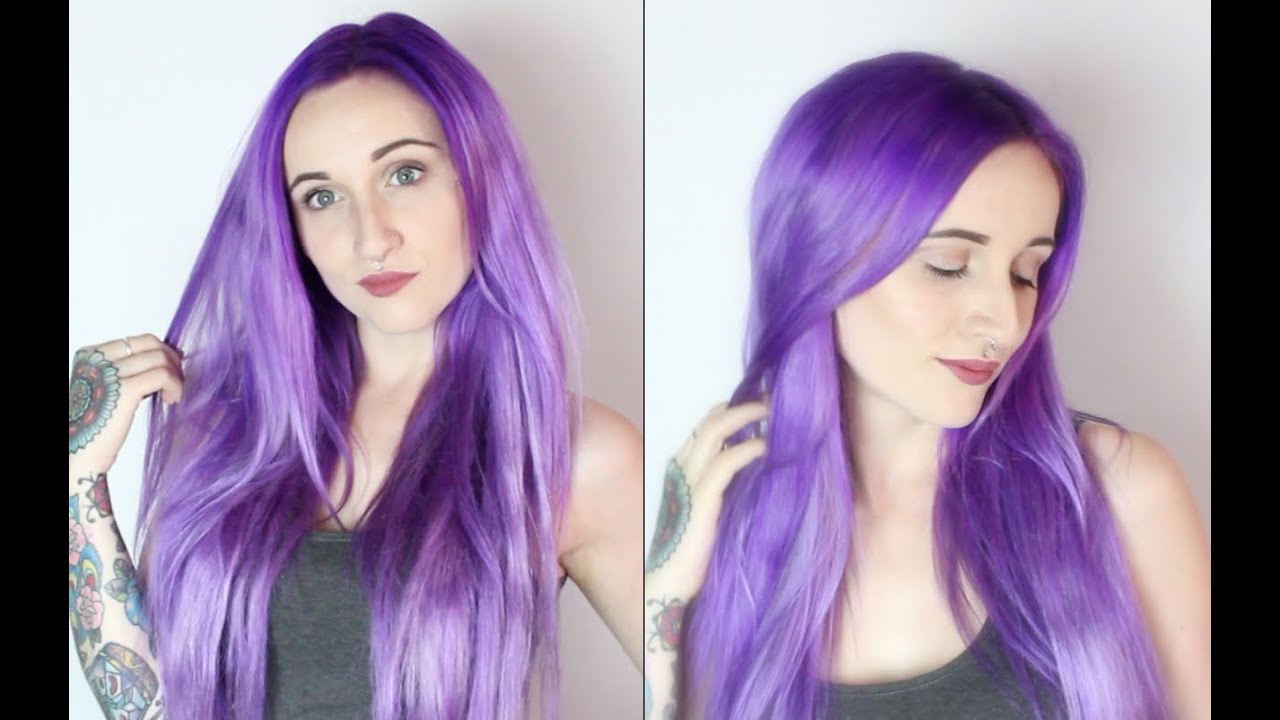 DIY Purple Melt Hair +VPFashion Hair Extenions
