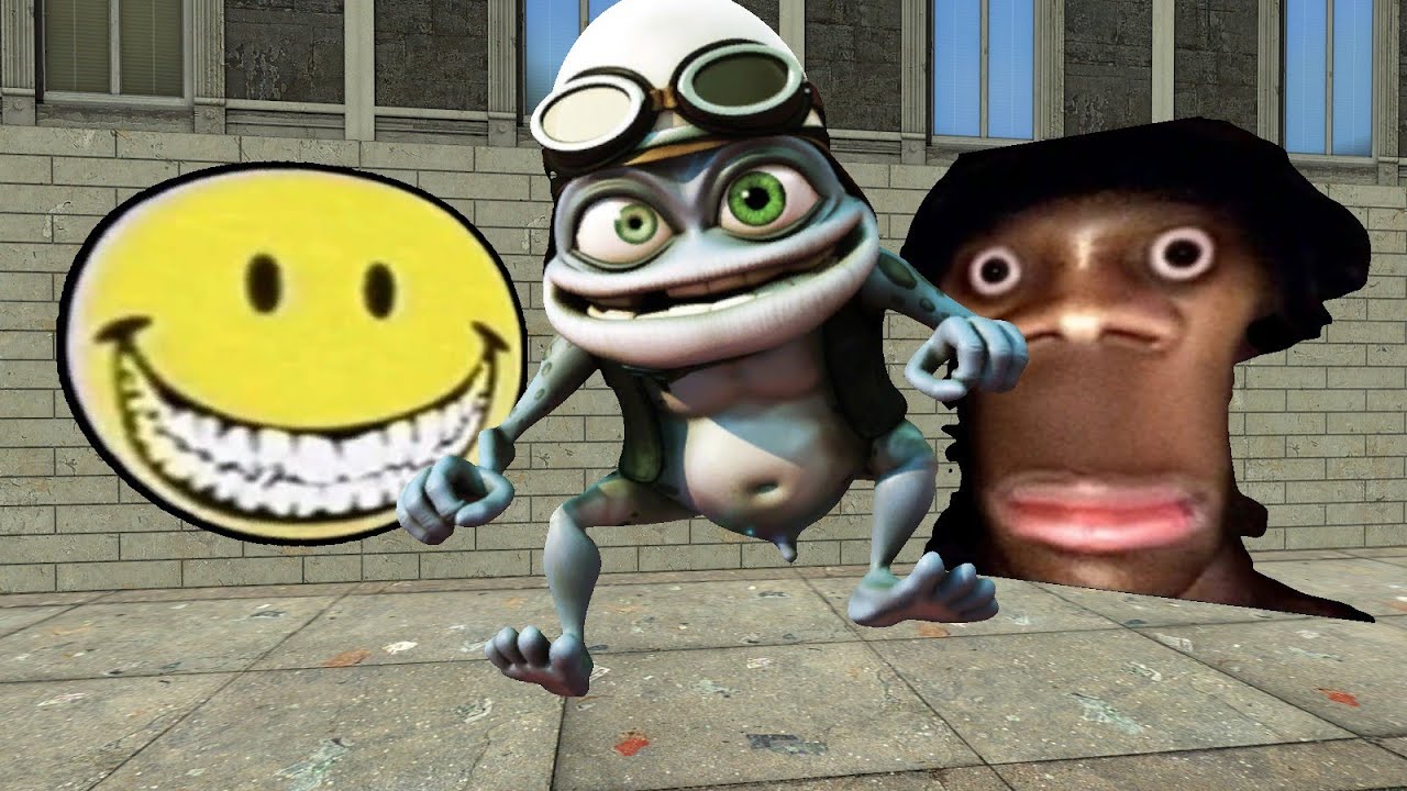 Family Giddy, My Name Is Aughh And Crazy Frog in The Hole Nextbot Gmod
