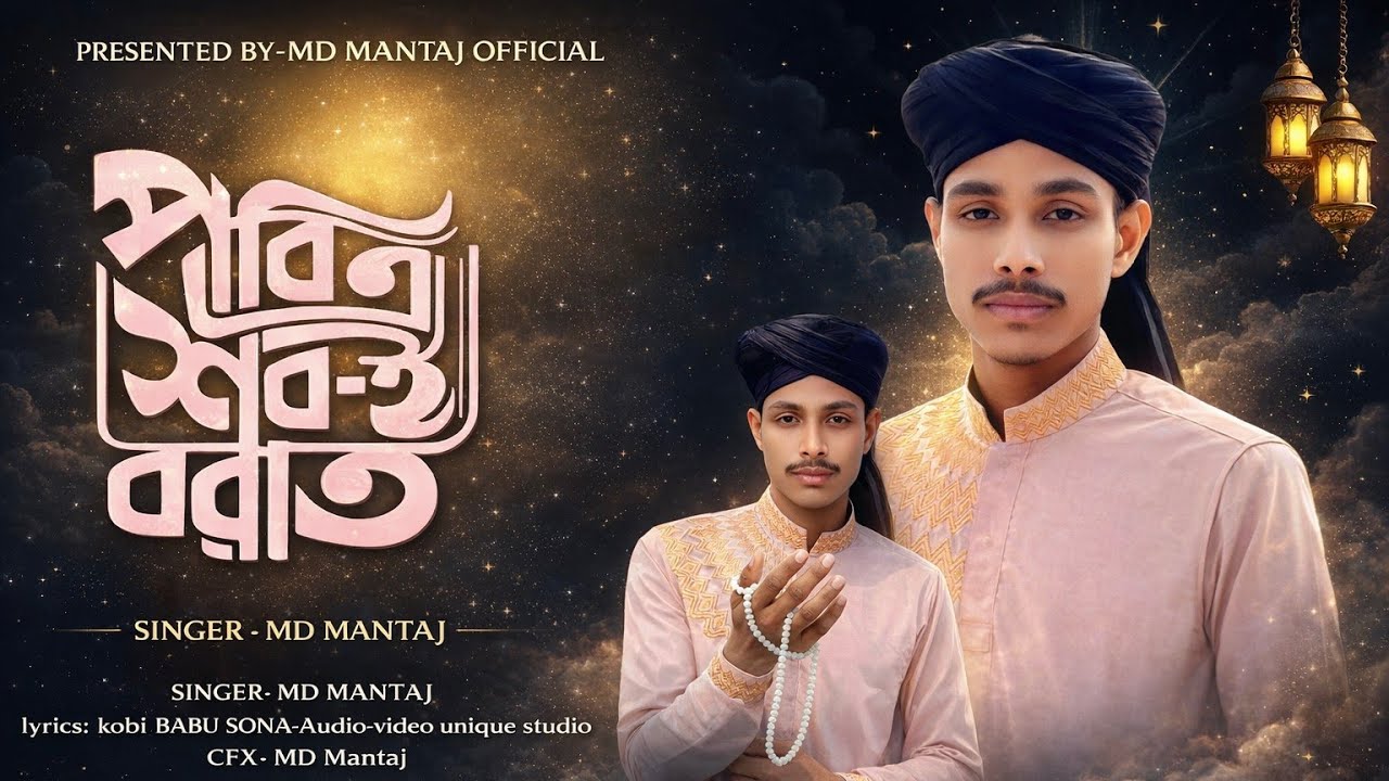 শবে বরাতের চমত কার তারানা//গুনাহ মাফের রাত নিয়ে চমৎকার আয়োজন//Shobe borat//Md Mantaj 