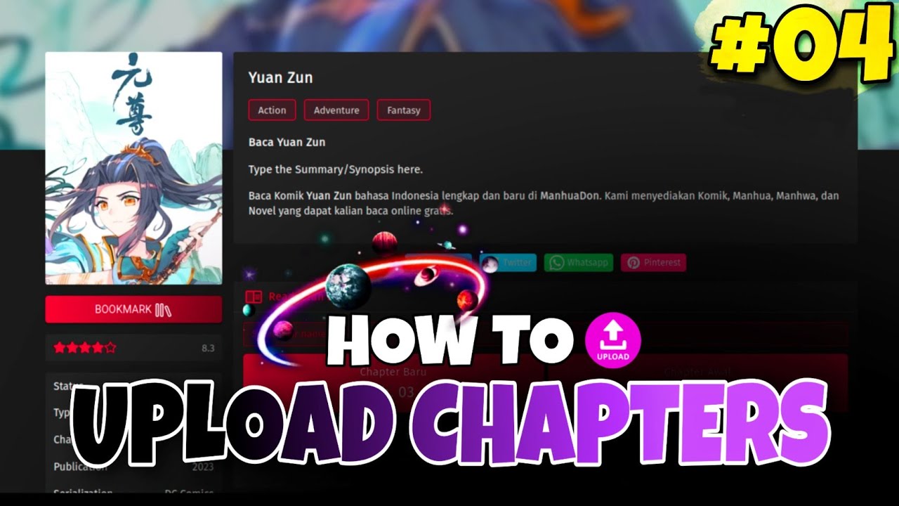 Upload Manga Chapters - #04 | Create a FREE Manga/Manhwa website | StoodOut