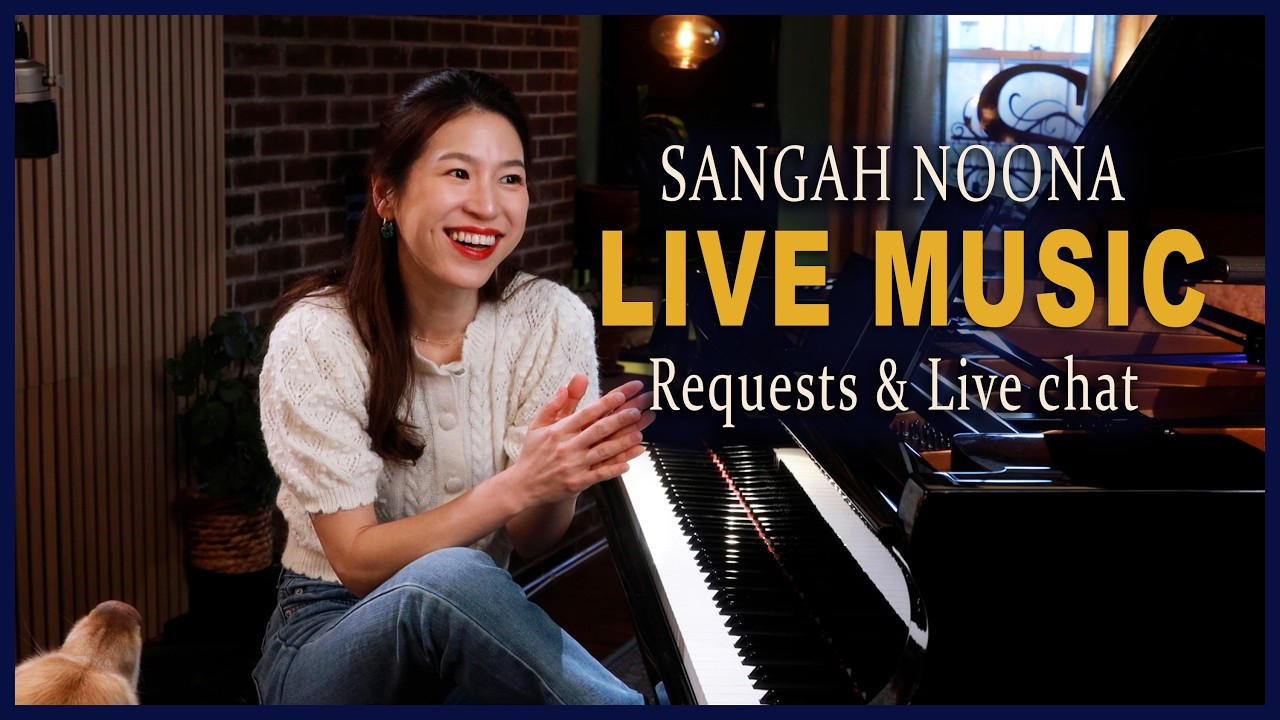 🔴LIVE Piano (Vocal) Music with Sangah Noona! 3/21
