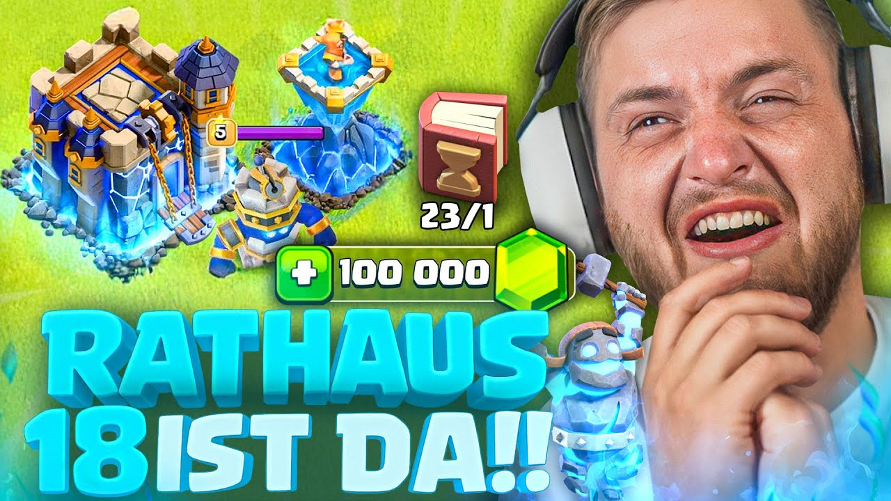 🔥💸FULL Pay2WIN in Rathaus 18 REIN! - KREDITKARTE brennt! | Clash of Clans BIG NOVEMBER UPDATE!