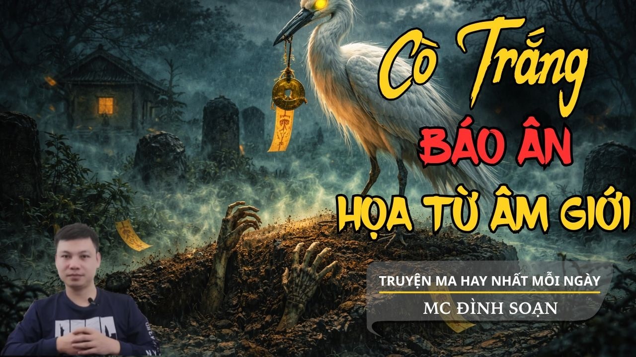 Truyện Ma Đình Soạn - CÒ TRẮNG BÁO ÂN HỌA TỪ ÂM GIỚI | Ma Qủy Trỗi Dậy - Chuyện Ma Kinh Dị
