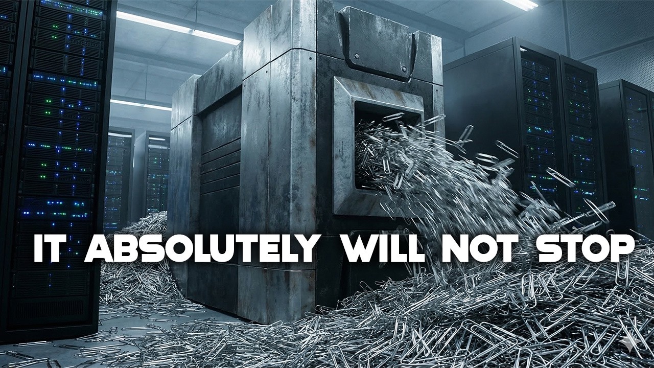 The Paperclip Maximiser: The Absurd AI That Ends Humanity