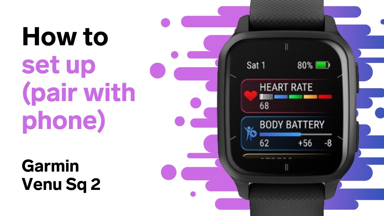 Как настроить Garmin Venu Sq 2 (пошаговое руководство)