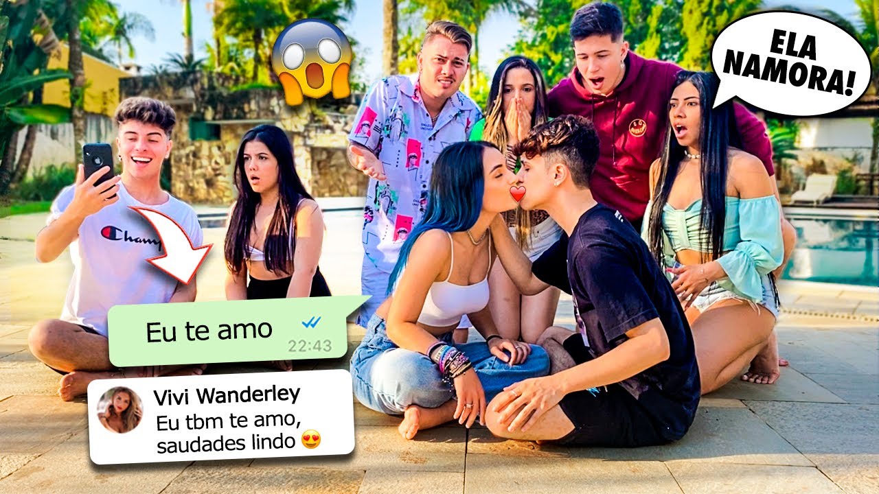 TEVE BEIJO E CASAL REVELADO NO VERDADE OU CONSEQUÊNCIA!! (Ft.Jully,João Caetano, Luiza, Ingrid etc)