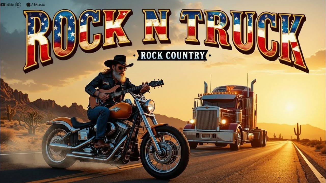 Rock N Truck - The Ultimate Trucking Playlist | Country Rock Highway Hits