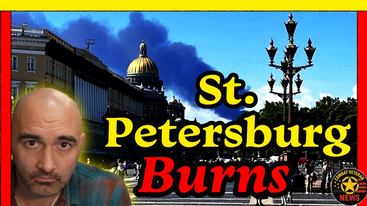 Ukrainian Drones STRIKE St Petersburg, Putin POWERLESS!