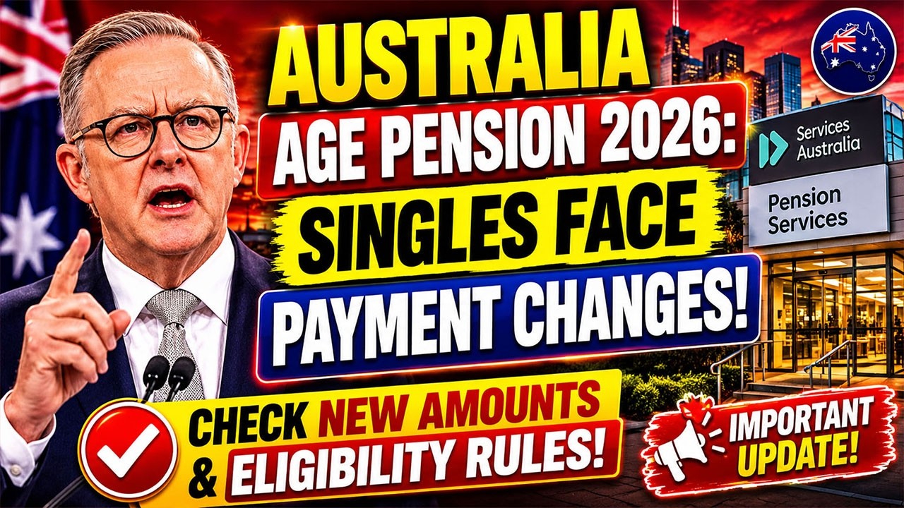 ⚠️ Australia Age Pension 2026: Singles Face Payment Changes &ndash; Check New Amounts & Eligibility Rules!
