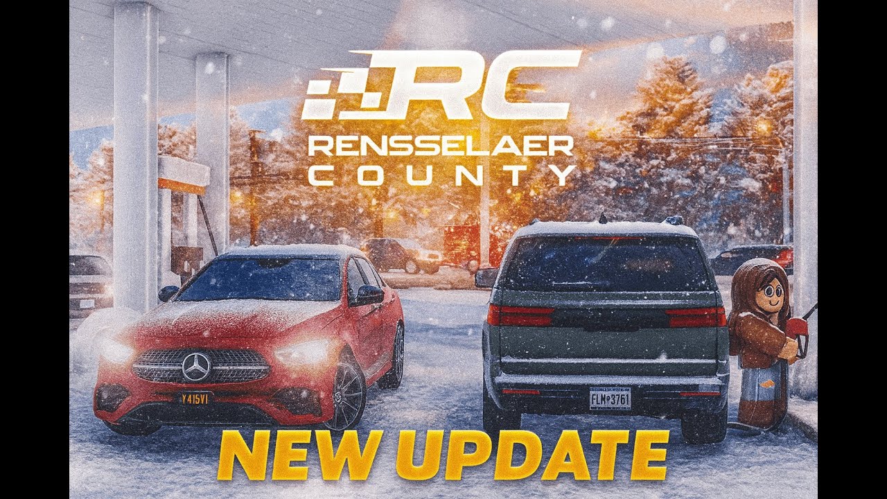 NEW UPDATE in Rensselaer County! #roblox | Roleplay | New Update | Rensselaer County |Bunny Original