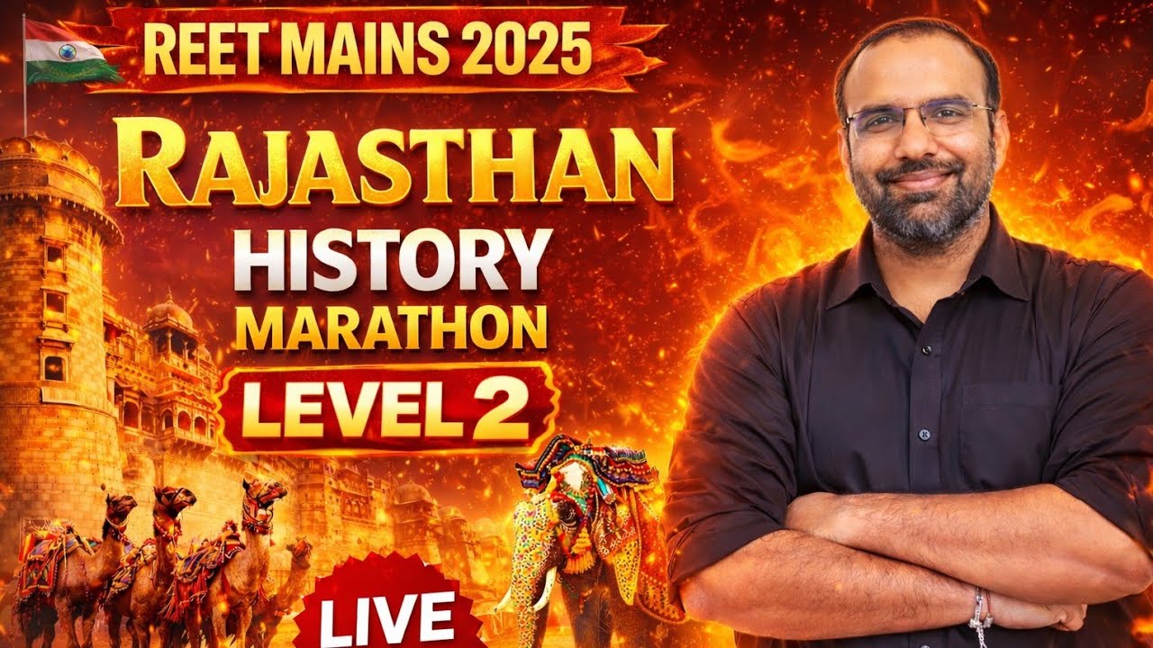 Level 2 REET MAINS 2025 – Rajasthan History #gk #history #reet2025 #art& culture 