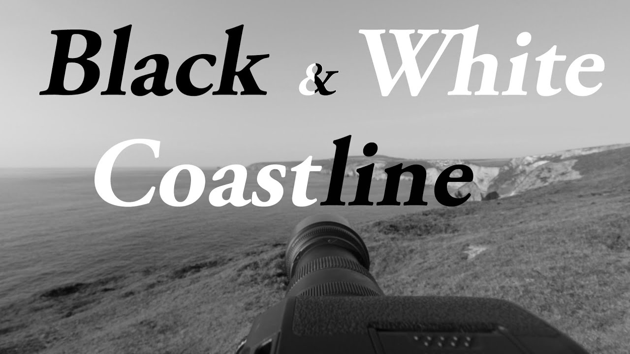UK Landscape Photography - Black & White Cornish Coastline - Canon EOS R