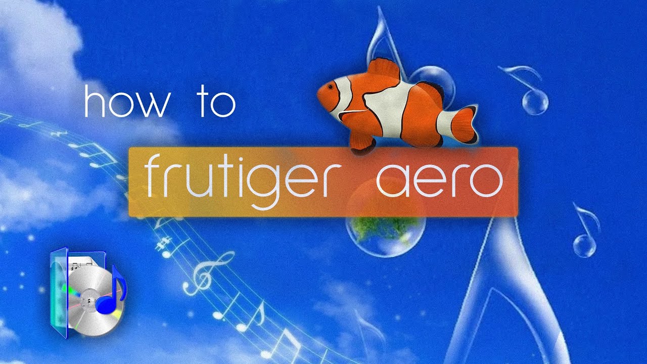 how i made FRUTIGER AERO music