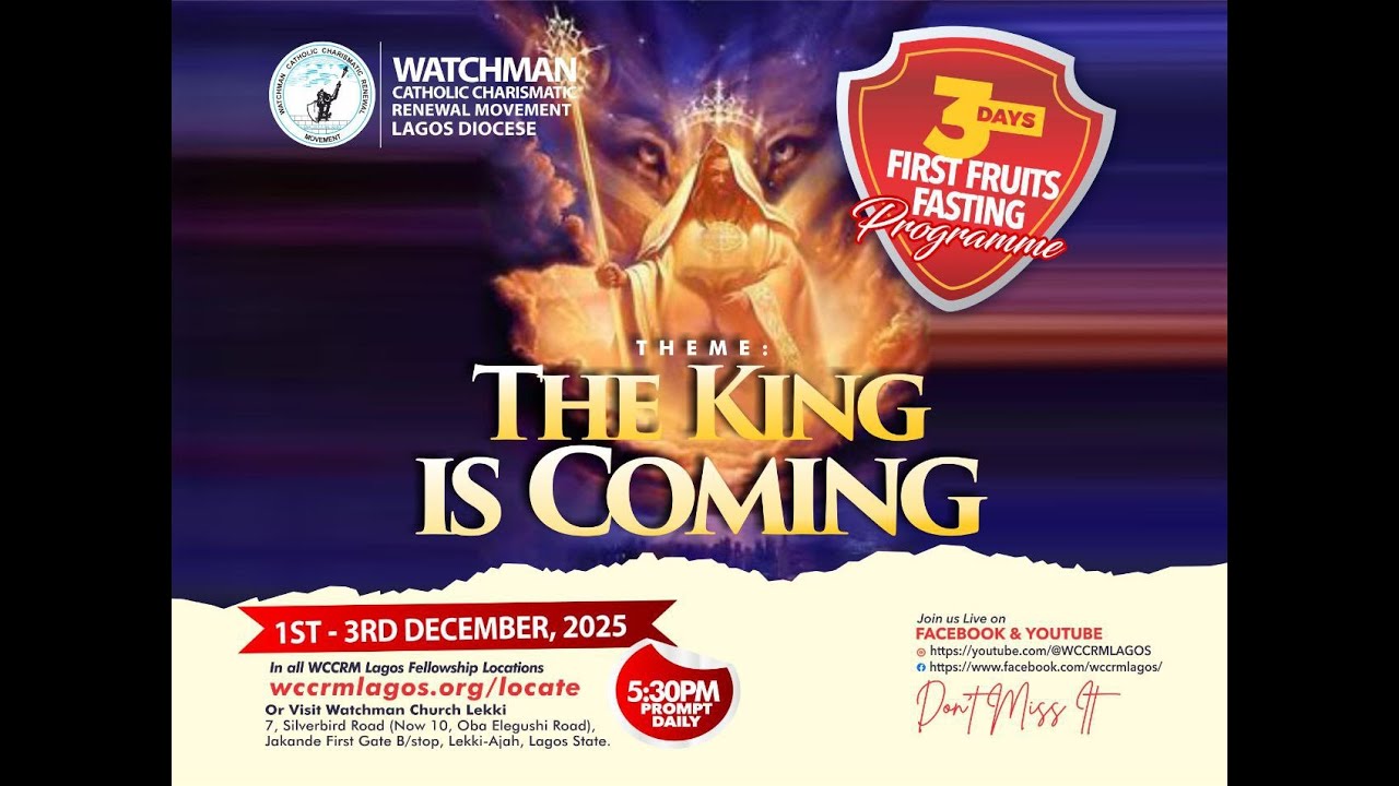 THE KING IS COMING