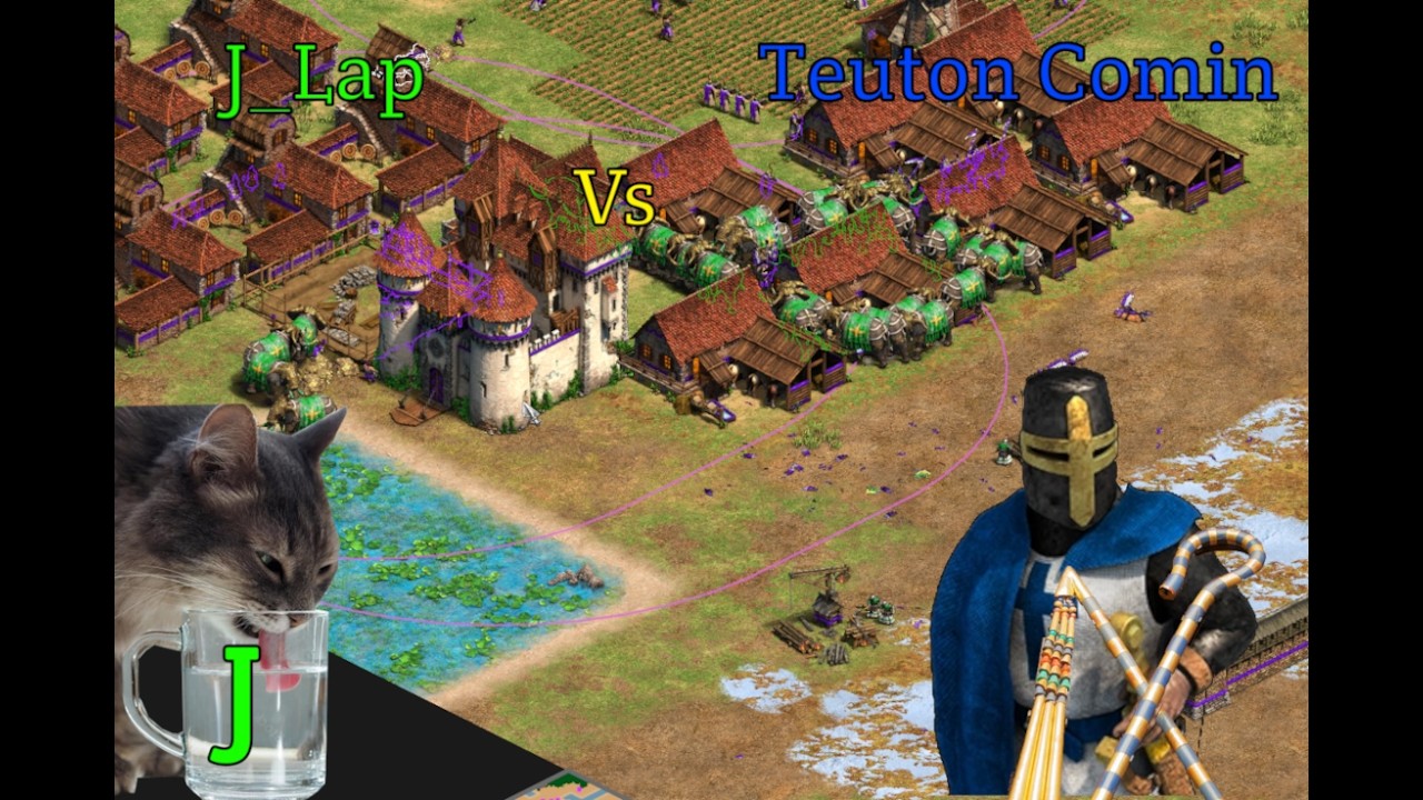 OnlyVans AoE2:DE Smackdown - J_Lap v Teuton Comin - Round 1