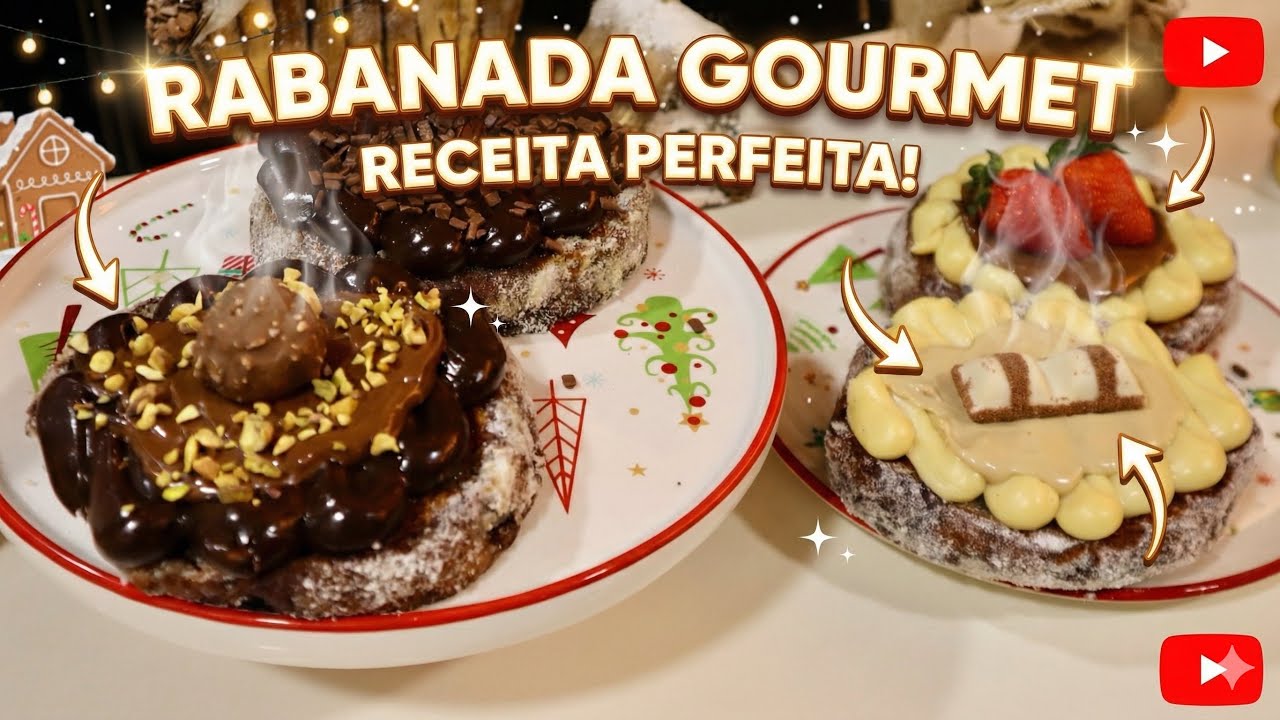 💰 FATURE MUITO NO NATAL: A Rabanada Gourmet Mais Vendida!