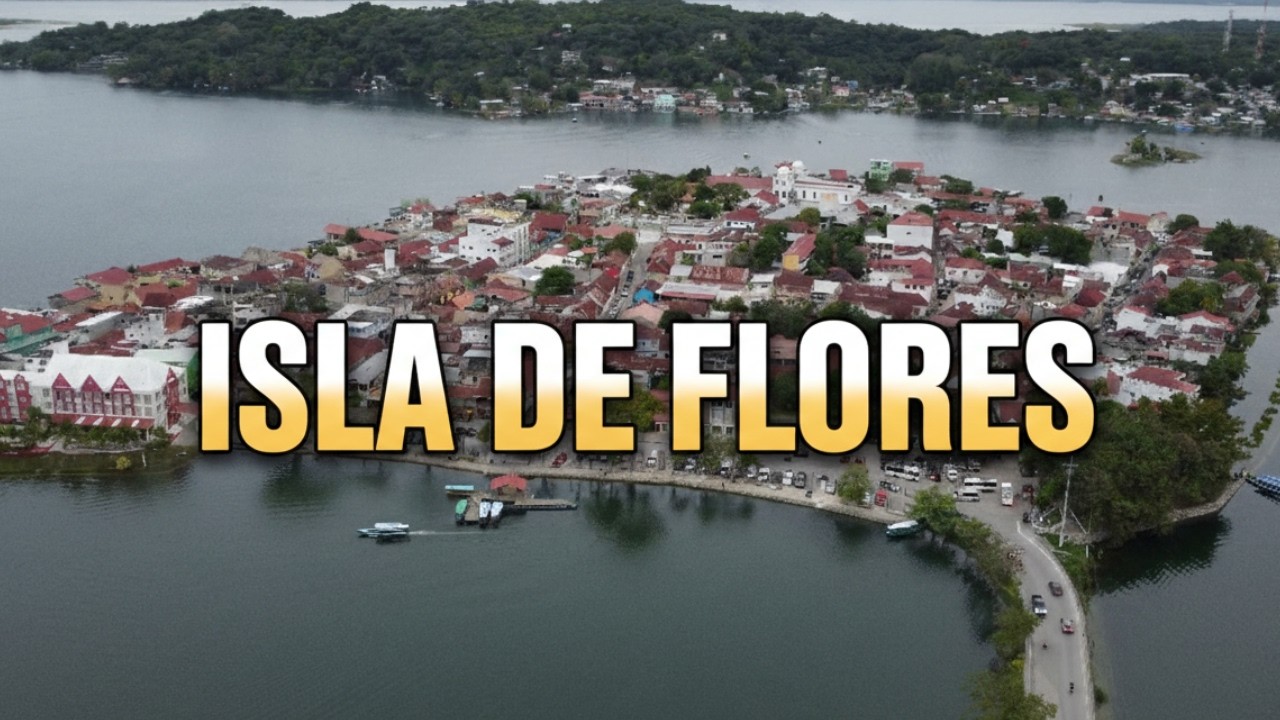 NO ESPERÁBAMOS ESTO de LA ISLA DE FLORES 😱 EN GUATEMALA 🇬🇹
