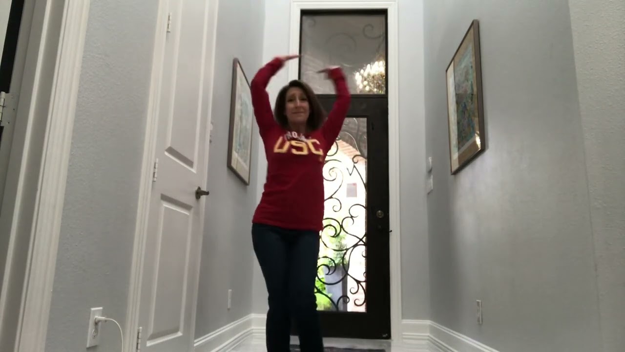 12 Days of Christmas choreography breakdown for Zumba Gold