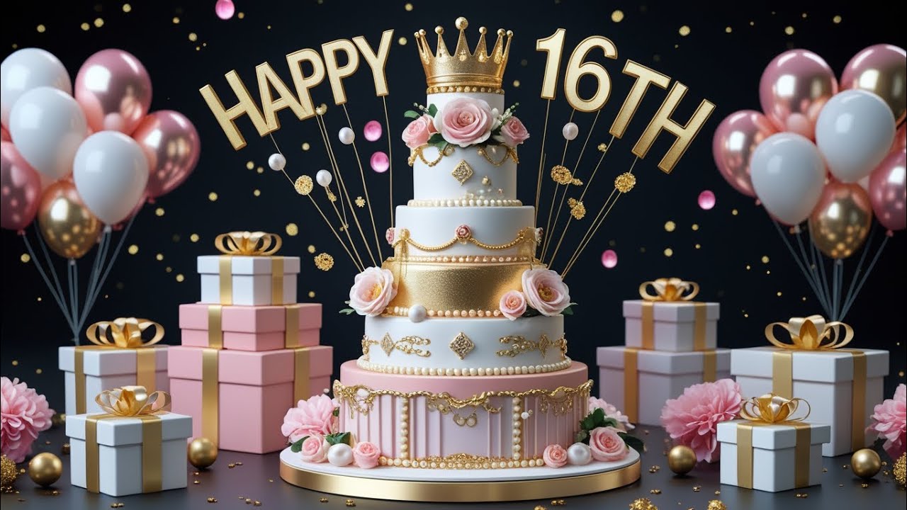 Cheers to 16 Years of Joy 🎉Happy 16th Birthday Superstar 🌟