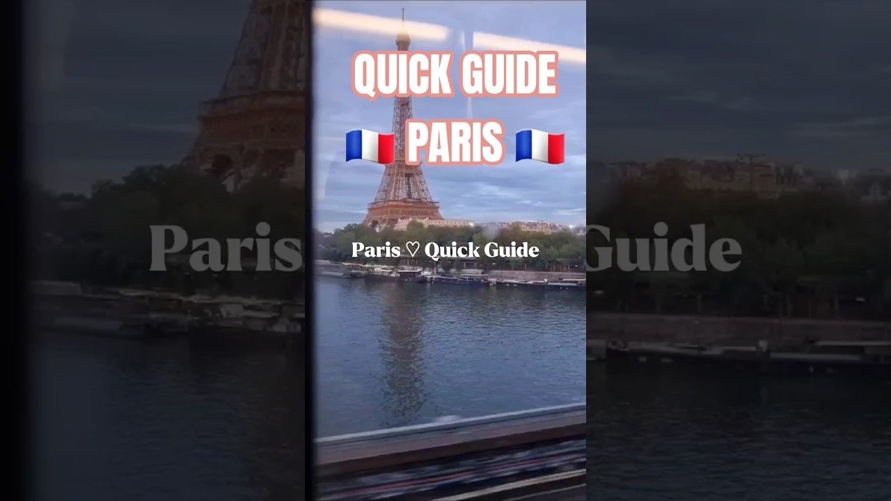 Paris 🇫🇷 Quick Guide & Things to do in a day | #paris #parisdiaries