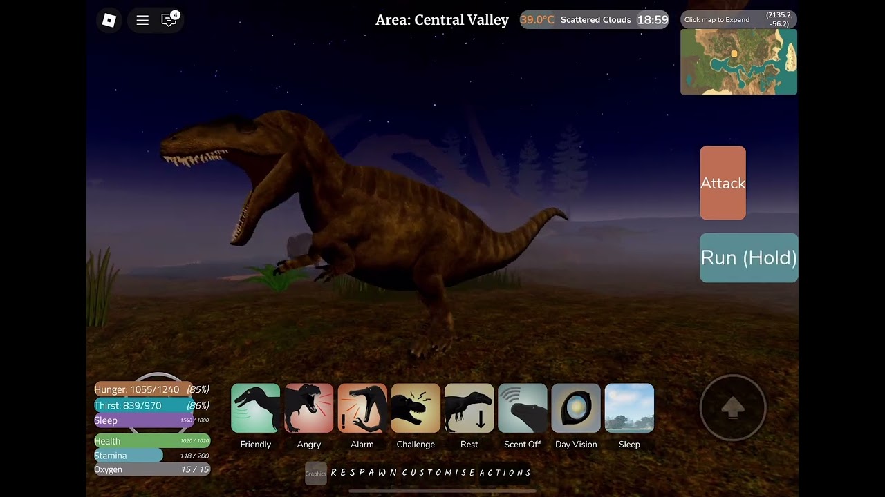 AcrocanthosaurusV6 Remodel(Dinosaur World Mobile)