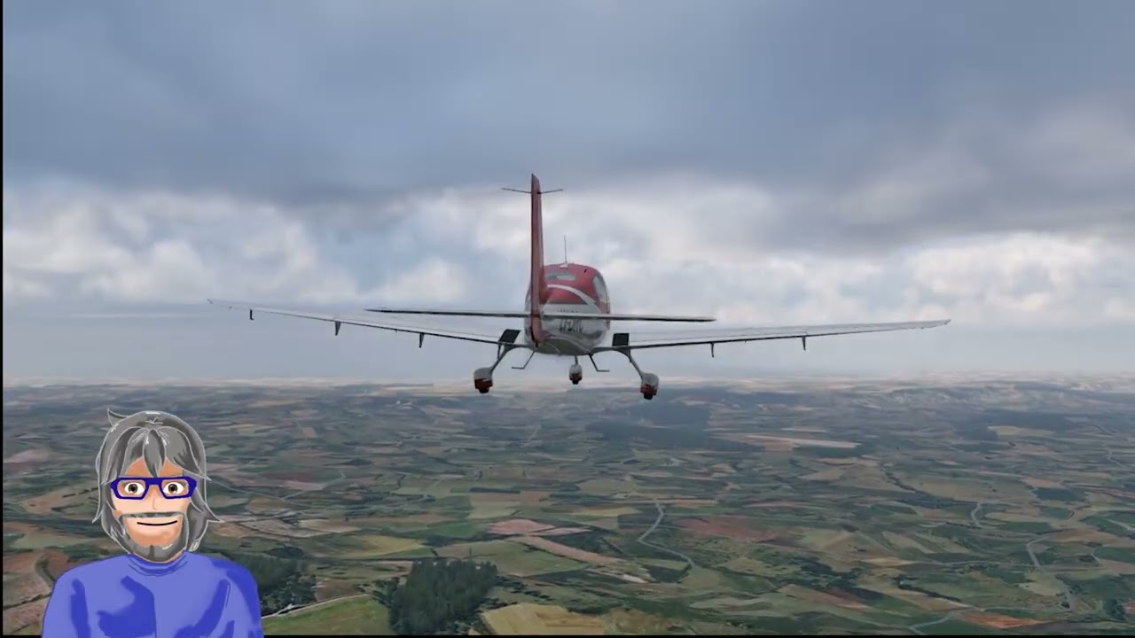X-Plane 12 | Vol entre Calais et Abbeville | Découverte des paysages + Atterrissage parfait